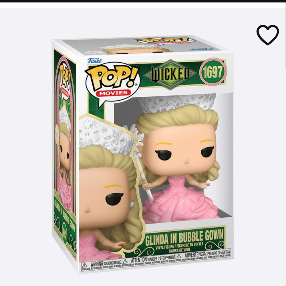 Funko WICKED
POP! GLINDA IN BUBBLE GOWN